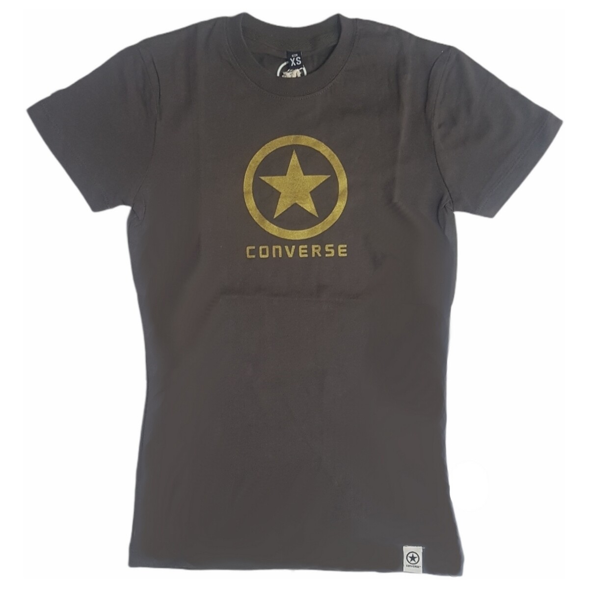 Vêtements Femme T-shirts manches courtes Converse 7ED512F Marron
