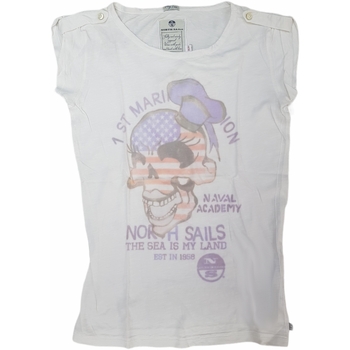 Vêtements Femme T-shirts manches courtes North Sails 092270 Blanc