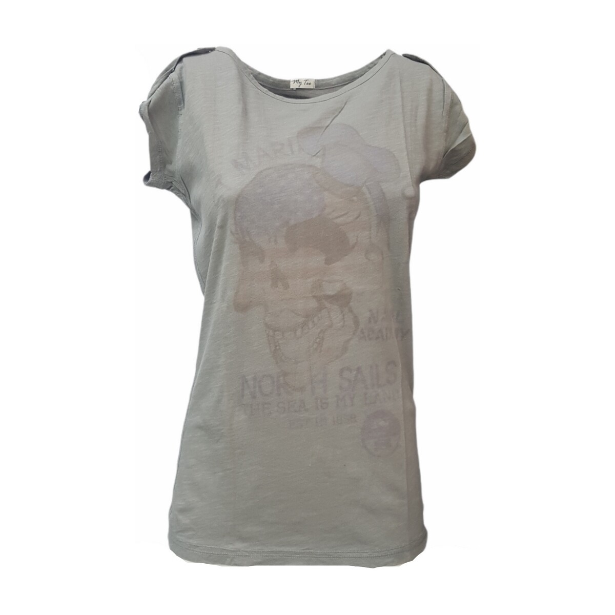 Vêtements Femme T-shirts manches courtes North Sails 092270 Gris