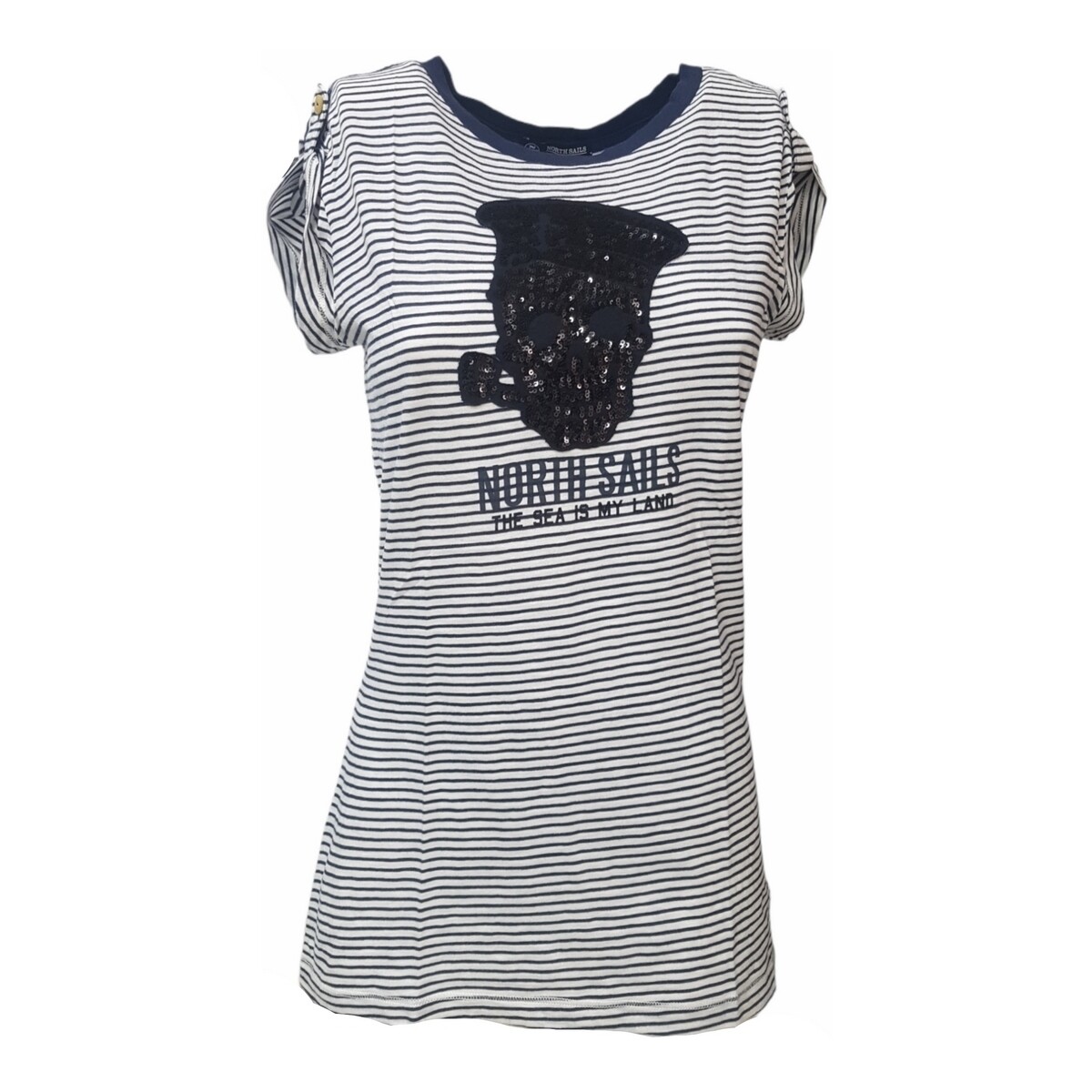 Vêtements Femme T-shirts manches courtes North Sails 092738 Blanc