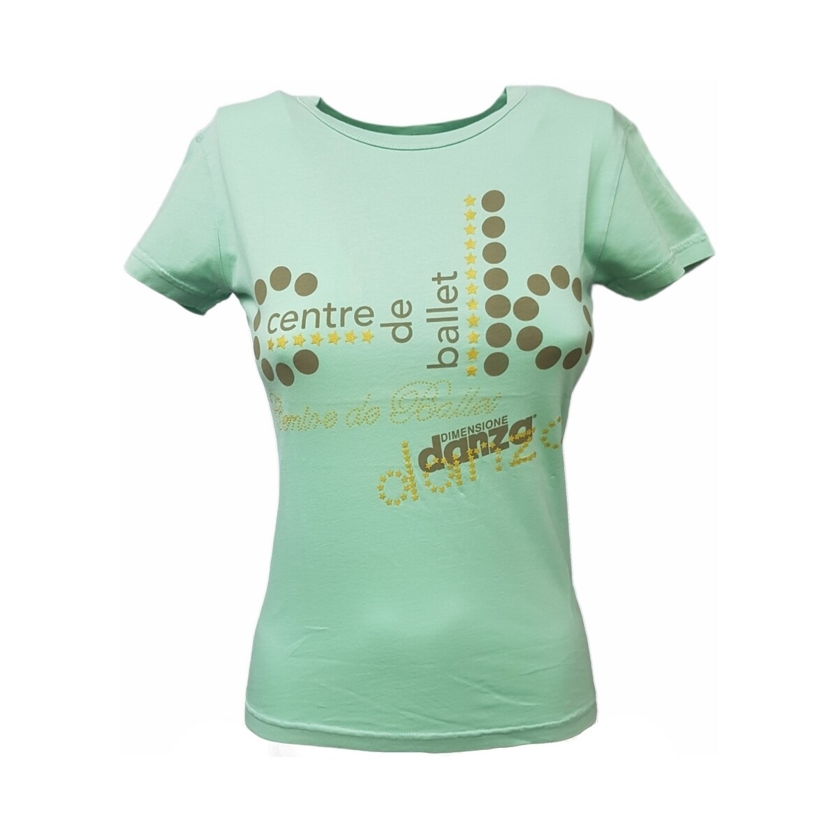 Vêtements Femme T-shirts manches courtes Dimensione Danza F400913 Vert