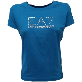 Vêtements Femme T-shirts manches courtes Emporio Armani EA7 283103-0S201 Marine