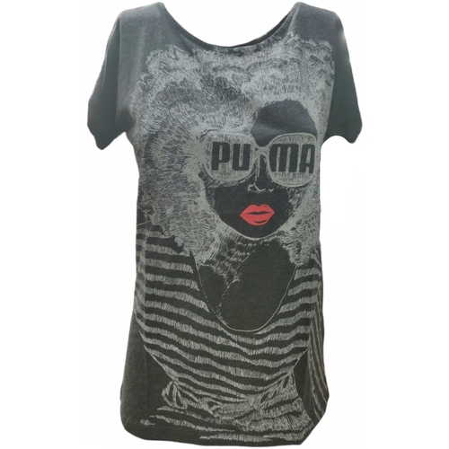 Vêtements Femme T-shirts manches courtes Puma 830253 Gris