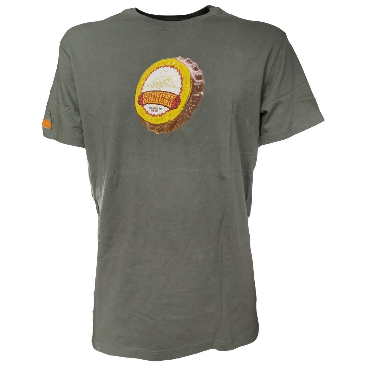 Vêtements Homme T-shirts manches courtes Sundek 7MTB12 Gris