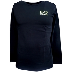 Vêtements Garçon T-shirts manches courtes Emporio Armani EA7 6KBT61-BJ6EZ Noir