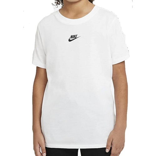 Vêtements Garçon T-shirts manches courtes Nike DD4012 Blanc