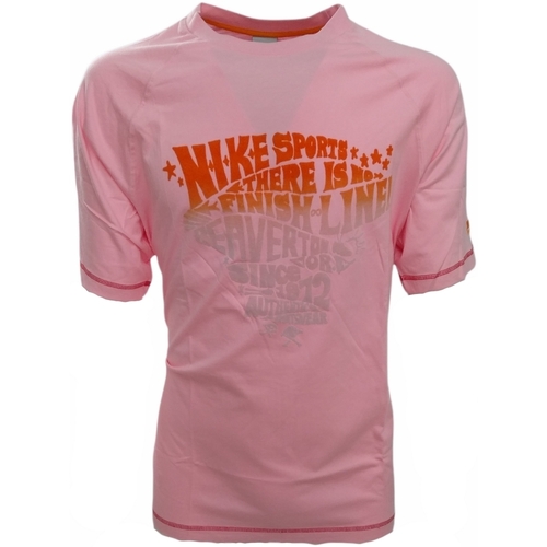 Vêtements Homme T-shirts manches courtes Nike 128855 Rose