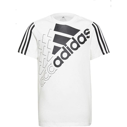 Vêtements Garçon T-shirts manches courtes adidas Originals GS2191 Blanc