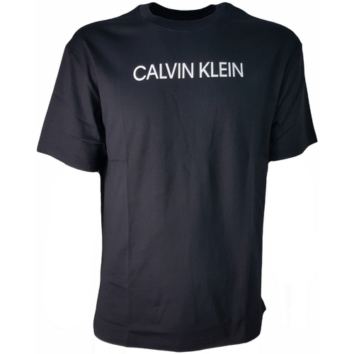 Vêtements Femme T-shirts manches courtes Calvin Klein Jeans 00GWF1K150 Noir