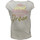Vêtements Fille T-shirts manches courtes Lotto N0203 Blanc