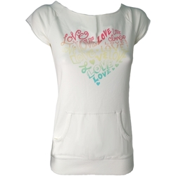 Vêtements Femme T-shirts manches courtes Everlast 18W632J60 Blanc
