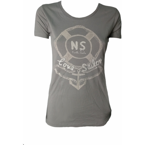Vêtements Femme T-shirts manches courtes North Sails 092571 Gris