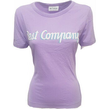 Vêtements Femme T-shirts manches courtes Best Company 595218 Violet