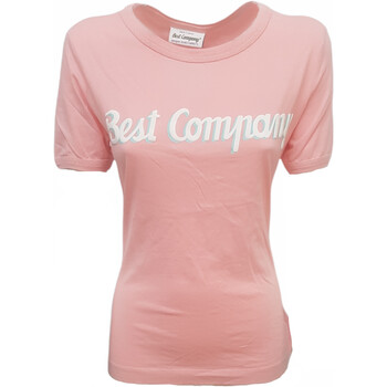 Vêtements Femme T-shirts manches courtes Best Company 592518 Rose