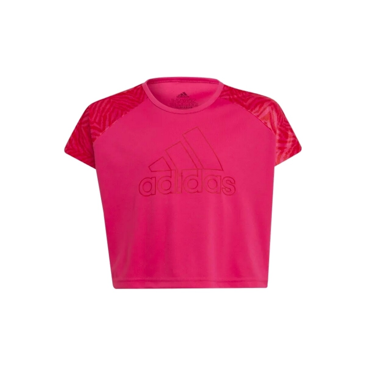 Vêtements Fille T-shirts manches courtes adidas Originals GT1416 Rose