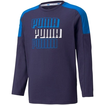 Vêtements Garçon T-shirts manches courtes Puma 589264 Bleu