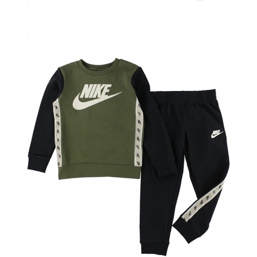 Vêtements Garçon Ensembles de survêtement Nike 86I120 Vert