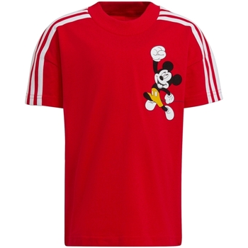 Vêtements Garçon T-shirts fors courtes adidas Originals GT9483 Rouge