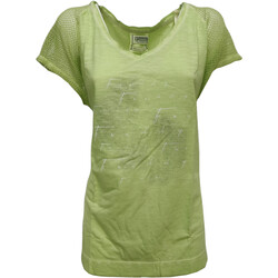 Vêtements Femme T-shirts manches courtes Freddy S6WADT20 Vert