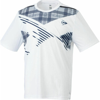 Vêtements Homme T-shirts manches courtes Dunlop 880003 Blanc
