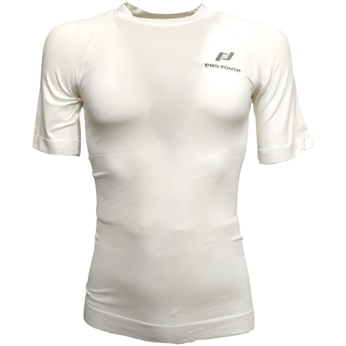 Vêtements Homme T-shirts manches courtes Pro Touch MA418 Blanc