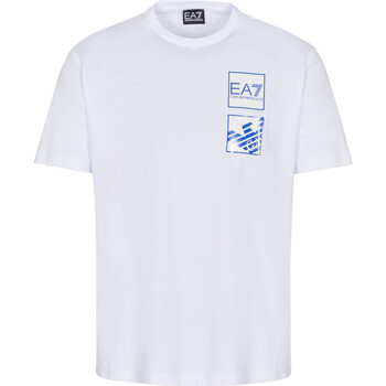 Vêtements Homme T-shirts manches courtes Emporio Armani EA7 3LPT51-PJ02Z Blanc