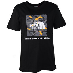 Vêtements Garçon T-shirts manches courtes The North Face NF0A3BS2 Noir