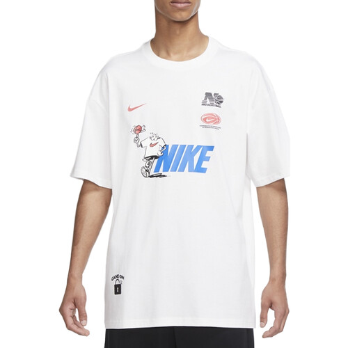 Vêtements Homme T-shirts manches courtes Nike DO2246 Blanc