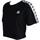 Vêtements Fille T-shirts manches courtes Kappa 303WGQ0-RAGAZZO Noir