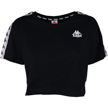 Vêtements Femme T-shirts manches courtes Kappa 303WGQ0 Noir