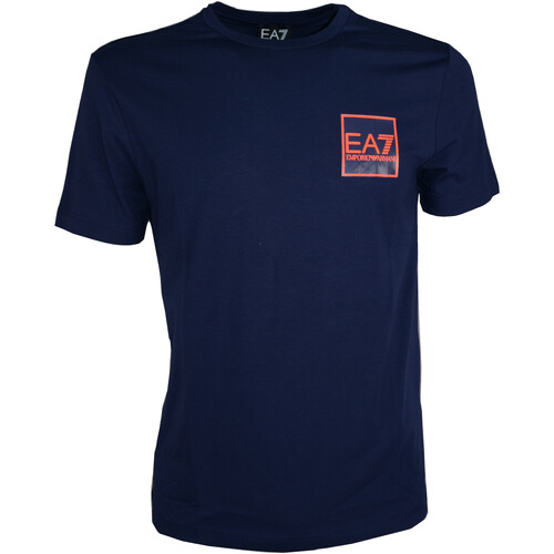 Vêtements Homme T-shirts manches courtes Emporio Armani EA7 3LPT52-PJ03Z Bleu