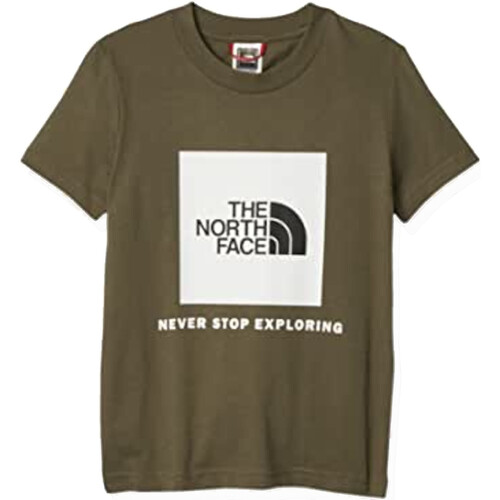 Vêtements Garçon T-shirts manches courtes The North Face NF0A3BS2 Vert