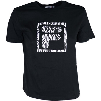 Vêtements Femme T-shirts manches courtes Fila FAW0128 Noir