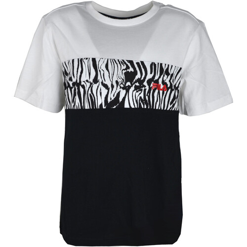 Vêtements Fille T-shirts manches courtes Fila FAT0087 Blanc