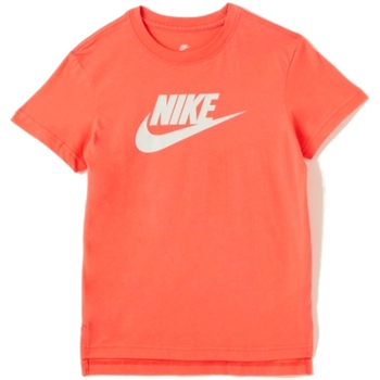 Vêtements Fille T-shirts manches courtes Nike releasing AR5088 Rouge