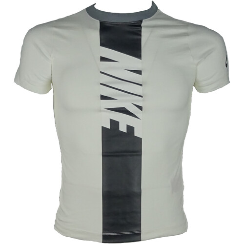 Vêtements Garçon T-shirts manches courtes Nike DO1799 Blanc