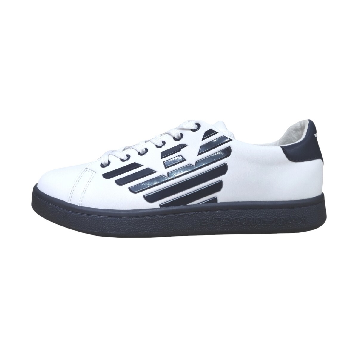 Chaussures Garçon Baskets mode Emporio Armani EA7 XSX019-XOT46 Blanc