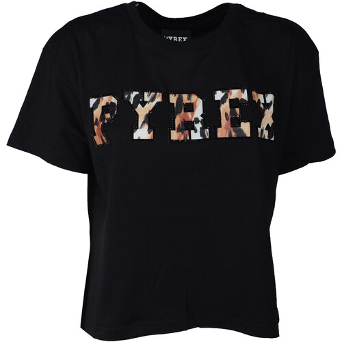 Vêtements Femme T-shirts One-Piece manches courtes Pyrex 22EPB43 Noir