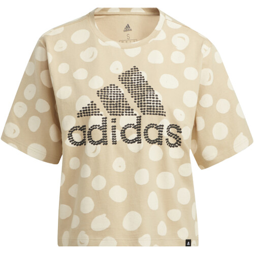 Vêtements Femme T-shirts manches courtes adidas Originals H57417 Beige