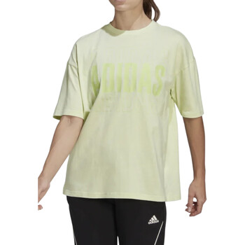 Vêtements Femme T-shirts manches courtes adidas Originals HC9145 Jaune