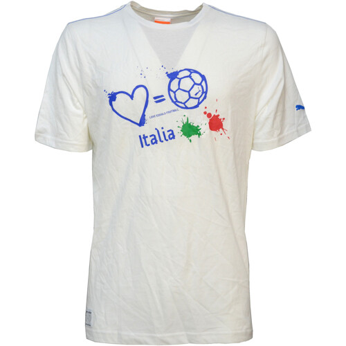 Vêtements Homme T-shirts manches courtes Puma 653140 Blanc