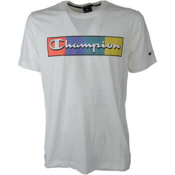 Vêtements Homme T-shirts manches courtes Champion 217221 Blanc