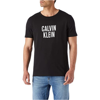 Vêtements Homme T-shirts Jackets courtes Calvin Klein Jeans KM0KM00750 Noir