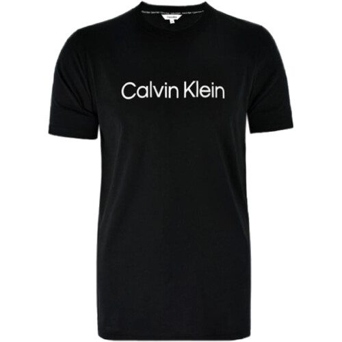 Vêtements Homme T-shirts Jackets courtes Calvin Klein Jeans KM0KM00763 Noir