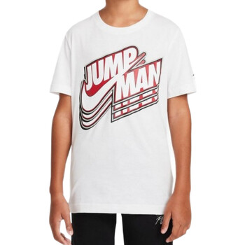 Vêtements Garçon T-shirts manches courtes turbo Nike 95A988 Blanc
