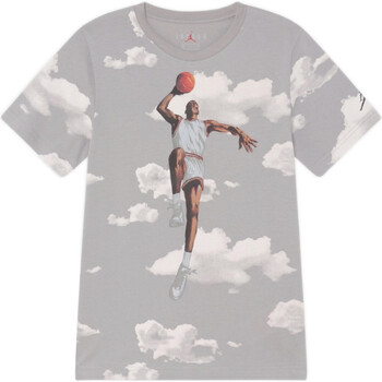 Vêtements Garçon T-shirts manches courtes Nike 95B476 Gris