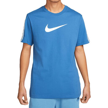 Vêtements Homme T-shirts manches courtes Nike DM4685 Bleu