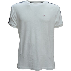 Vêtements Homme T-shirts manches courtes Tommy Hilfiger UMOUM02440 Blanc