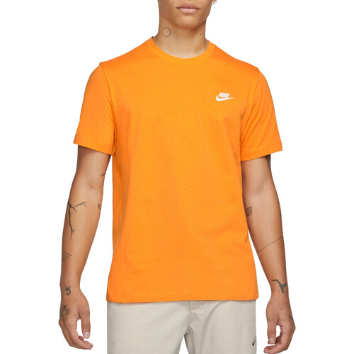 Vêtements Homme T-shirts manches courtes Nike AR4997 Orange