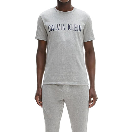 Vêtements Homme T-shirts manches courtes Calvin coin Klein Jeans 000NM1959E Gris